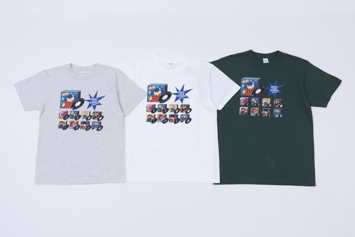 SMILING RECORD Tシャツ